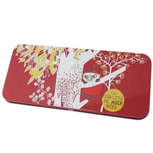 MOOMIN ムーミン グッズ 缶ペンケース キャラ カンペン リトルミイ 木