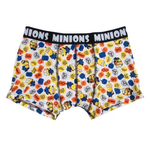 ミニオンズフィーバー メンズ ボクサーパンツ 男性用下着 ふきだし ユニバーサル映画 スモールプラネット メンズインナー キャラクターのシネマコレクション 通販 Paypayモール