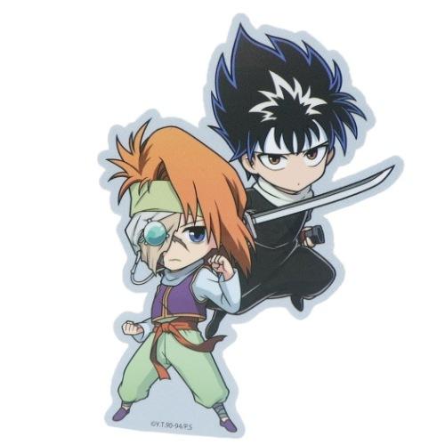 幽遊白書 グッズ ステッカー ビニール ダイカット 少年ジャンプ アニメキャラクター シール ムクロと飛影 Sm Pe1012 キャラクターのシネマコレクション 通販 Yahoo ショッピング