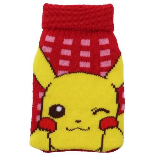 ミニポーチ ポケモン ニット カイロポーチ ポケットモンスター ピカチュウ チェック 防寒用品 ウォーマー雑貨 キャラクター キャラクターのシネマコレクション 通販 Paypayモール