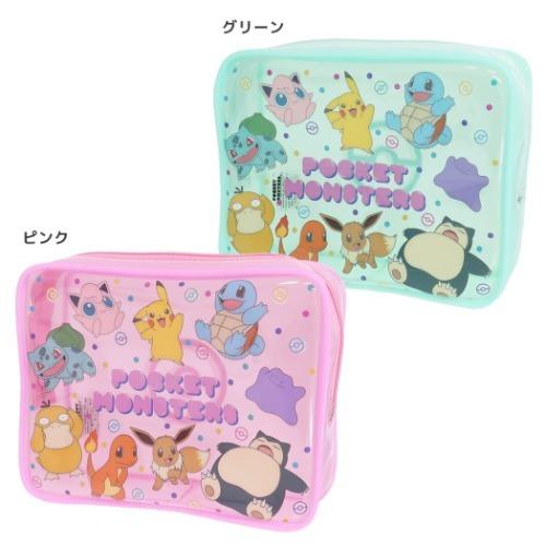 ポケモン キャラクター コスメポーチ スクエア クリアポーチ 集合 ポケットモンスタークリスマス プレゼント 福袋 男の子 女の子 ギフト Sm Pmap1910 11 キャラクターのシネマコレクション 通販 Yahoo ショッピング