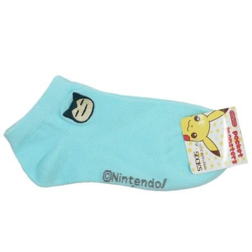 ポケモン 女性用 靴下 レディース アンクル 刺繍 ソックス カビゴン ポケットモンスター スモールプラネット 学校ソックス キャラクターのシネマコレクション 通販 Paypayモール