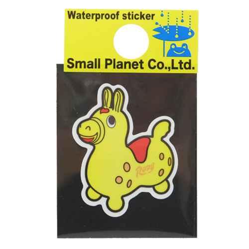 ロディ Rody イエロー Miniステッカー 防水加工 うまキャラクターシール メール便可 Sm Rdst31 キャラクターのシネマコレクション 通販 Yahoo ショッピング