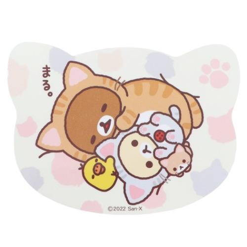 リラックマ ビッグ シール ステッカー ダイカット ビニール ねこ まる サンエックス キャラクター キャラクターのシネマコレクション 通販 Paypayモール