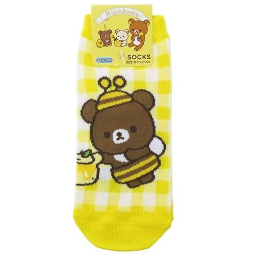 リラックマ レディース ソックス 女性用 靴下 みつばち サンエックス グッズ キャラクター キャラクターのシネマコレクション 通販 Paypayモール