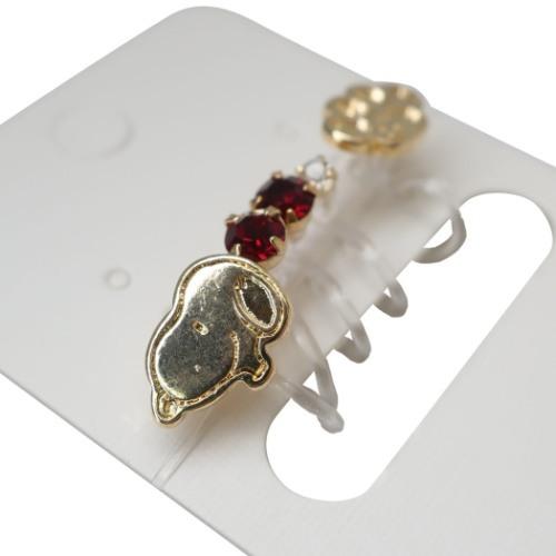 スヌーピー イヤリング 5pセット アクセサリー にっこり ピーナッツ スモールプラネット キャラクターのシネマコレクション 通販 Paypayモール