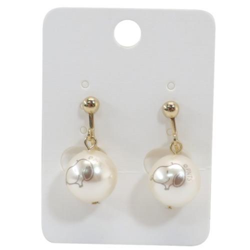 スヌーピー グッズ イヤリング キャラクター アクセサリー にっこりパール キャラクターのシネマコレクション 通販 Paypayモール