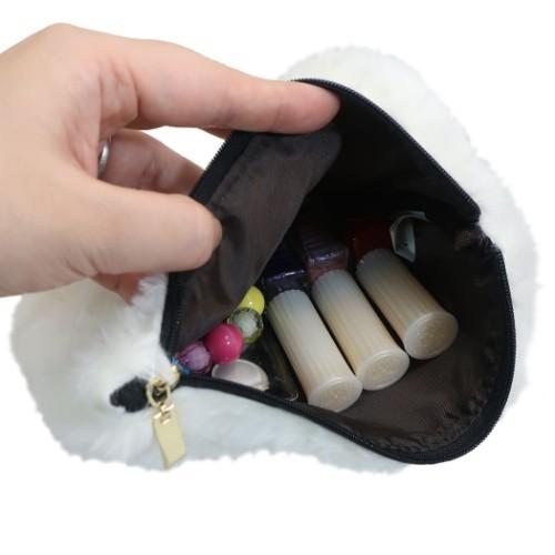 スヌーピー コスメポーチ もこもこ スクエアポーチ にっこりフェイス ピーナッツ グッズ キャラクターのシネマコレクション 通販 Paypayモール