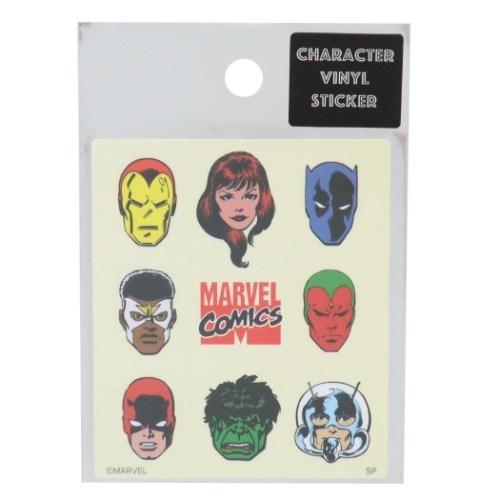マーベル キャラクター ステッカー ダイカット ビニール シール スーパーヒーローズ フェイスb Marvel プレゼント 男の子 女 バレンタイン Sm Sp1353 キャラクターのシネマコレクション 通販 Yahoo ショッピング