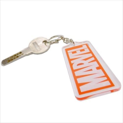 MARVEL（マーベル） MARVELロゴ アクリルキーホルダー レッドボックス