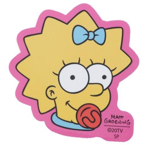 シンプソンズ キャラクター ダイカット ビニール ステッカー ビッグシール マギー フェイス グッズ キャラクターのシネマコレクション 通販 Paypayモール