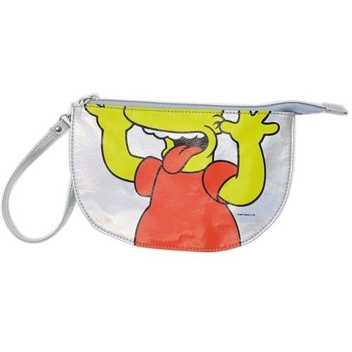 シンプソンズ ホログラムポーチ ベーッ コスメポーチ アニメキャラクター グッズ スモールプラネット フラットポーチ 小物入れ キャラクターのシネマコレクション 通販 Paypayモール