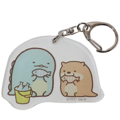 すみっコぐらし グッズ キーホルダー サンエックス アニメキャラクター アクリル キーリング キャンプ とかげ キャラクターのシネマコレクション 通販 Paypayモール