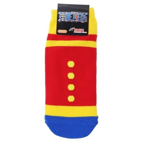 ワンピース グッズ 女性用 靴下 レディース ソックス ルフィコスチューム One Piece アニメキャラクター キャラクターのシネマコレクション 通販 Paypayモール