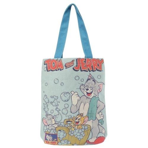 トムとジェリー グッズ トートバッグ キャラクター 天ファスナー付き Rv タテ型 トート コミック表紙 ワーナーブラザーズ キャラクターのシネマコレクション 通販 Paypayモール