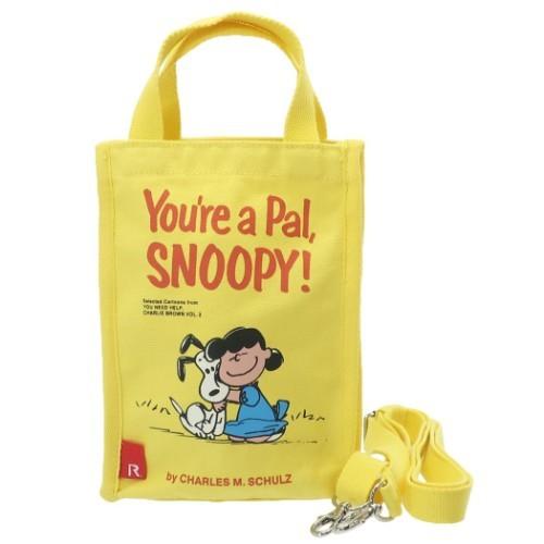 スヌーピー ミニショルダーバッグ ショルダー付き ベビールー Vintage イエロー ピーナッツ ルートート キャラクターのシネマコレクション 通販 Paypayモール