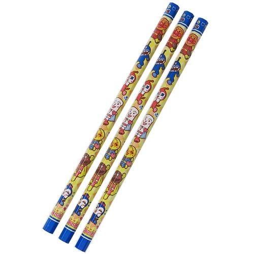鉛筆 アンパンマン かきかたえんぴつ2b 3本組 サンスター文具 マイファーストセイカ グッズ 幼児文具 日本製 キャラクター キャラクターのシネマコレクション 通販 Paypayモール