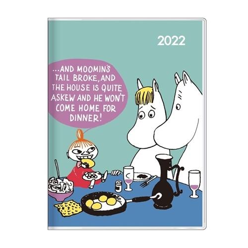 ムーミン 手帳 22年 A6 ウィークリー テーブル 北欧 サンスター文具 キャラクター スケジュール帳 キャラクターのシネマコレクション 通販 Paypayモール