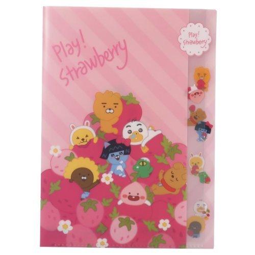 カカオフレンズ キャラクター クリアファイル 5ポケット クリアーホルダー 集合 Kakao Friends グッズ キャラクターのシネマコレクション 通販 Paypayモール