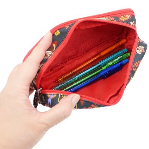 サンスター文具 ディズニー 筆箱 ツインファスナー BOX ペンケース