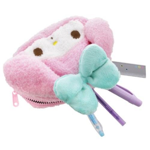 クロミ マイメロディ 筆箱 リバーシブル ぬいぐるみペンケース