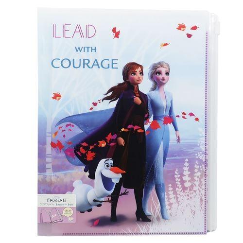 Disney アナと雪の女王 2 ポケットファイル ジップファスナー付 6