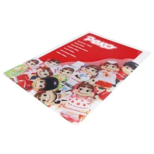 不二家（FUJIYA） 不二家のペコちゃん クリアフォルダー A4 クリア