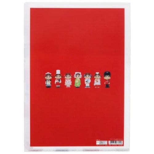 不二家（FUJIYA） 不二家のペコちゃん クリアフォルダー A4 クリア