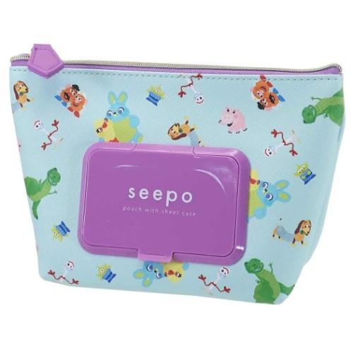 シートケース付き 機能性ポーチ トイストーリー Seepo シーポ ディズニー サンスター文具 キャラクターのシネマコレクション 通販 Paypayモール