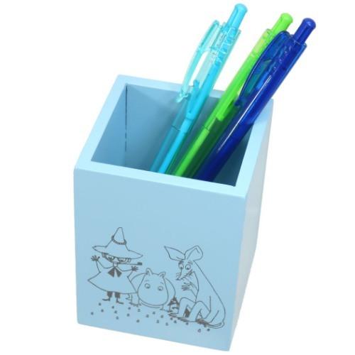 ペン立て ムーミン 木製 ペンスタンド 北欧 aw ミントグリーン 卓上収納 キャラクター キャラクターのシネマコレクション 通販 Paypayモール