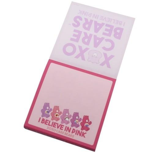 商い ケアベア メモ帳 スクエア メモ ピンク Care Bears サンスター文具 コレクション雑貨 Materialworldblog Com