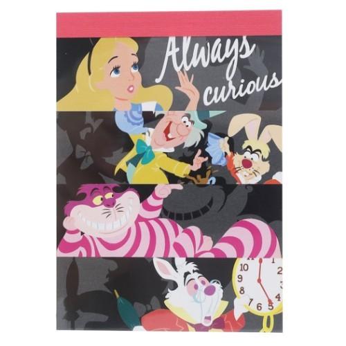 ふしぎの国のアリス ディズニー キャラクター メモ帳 ミニ ミニメモ 4分割 サンスター文具 キャラクターのシネマコレクション 通販 Paypayモール