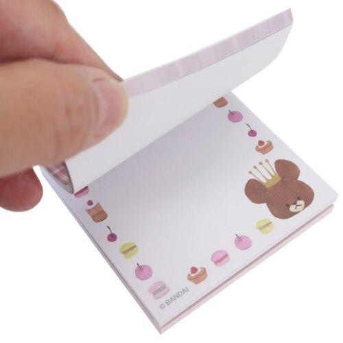 くまのがっこう 絵本キャラクター 付箋 スクエア ふせんメモ ジャッキーズティータイム ピンク キャラクターのシネマコレクション 通販 Paypayモール