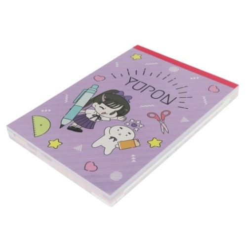 サンスター文具 A6 メモ 1D＆ゆーぽん メモ帳 YouTuber 通販 UUUM