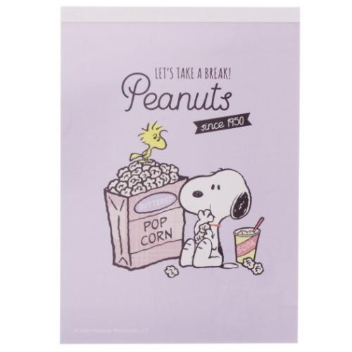 SNOOPY（スヌーピー） ピーナッツ キャラクター メモ帳 A6 メモ