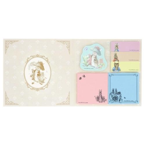 ピーターラビット（PETER RABBIT） 付箋 ブック型ふせん ピンク サン