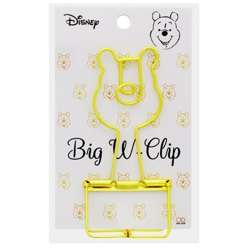 流行のアイテム くまのプーさん ディズニー キャラクター クリップ ビッグ Wクリップ Heartlandgolfpark Com
