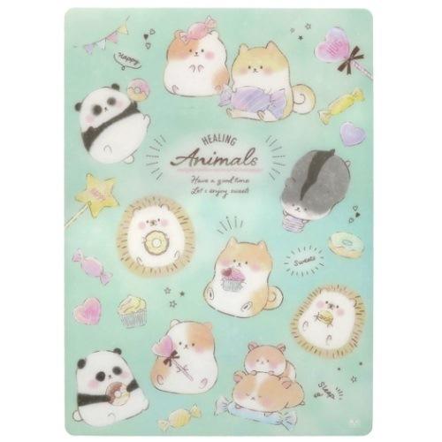 下敷き 小学生 女の子 クリア デスクパッド ヒーリングアニマル 新入学 グッズ キャラクターのシネマコレクション 通販 Paypayモール