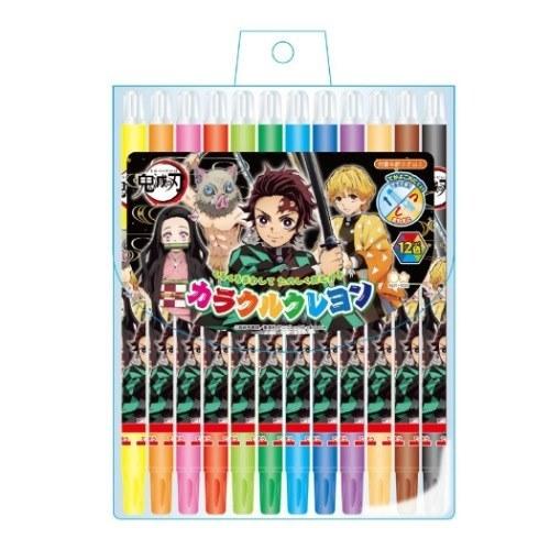 鬼滅の刃 カラフル クレヨン 12色セット お絵かき用品 少年ジャンプ サンスター文具 お絵かき用品 子ども キッズ 女の子 男の子 キャラクターのシネマコレクション 通販 Paypayモール