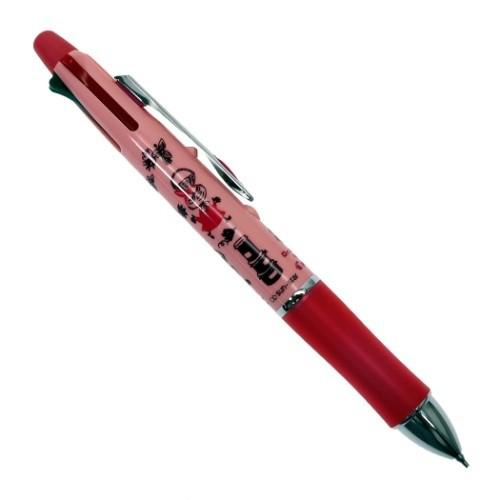 ムーミン ドクターグリップ 4 1 黒 赤 青 緑 ボールペン シャープペン ピンク 北欧 グッズ キャラクターのシネマコレクション 通販 Paypayモール