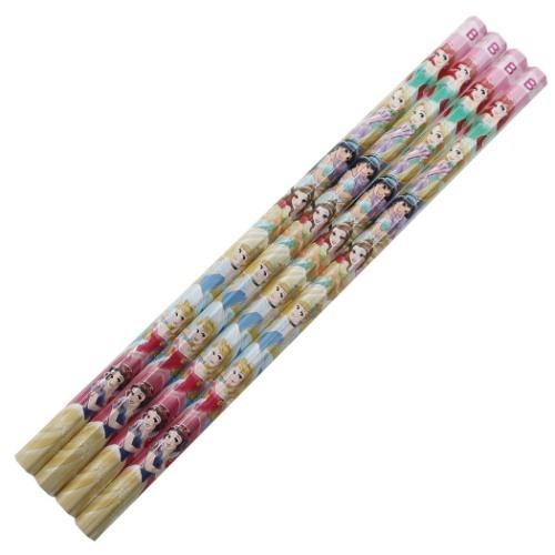 ディズニープリンセス 六角軸 えんぴつ 4本セット B 鉛筆 新入学 ディズニー キャラクター キャラクターのシネマコレクション 通販 Paypayモール