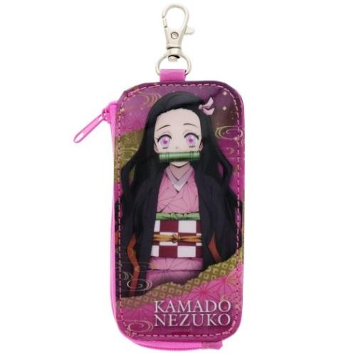 人気商品の リール付き キーケース 鬼滅の刃 のびる鍵カバー 少年ジャンプ 竈門禰豆子 新入学準備雑貨 アニメキャラクター1 499円