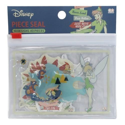 ピーターパン ディズニー キャラクター フレークシール ジップケース付き ミニシール セット サンスター文具 キャラクターのシネマコレクション 通販 Paypayモール