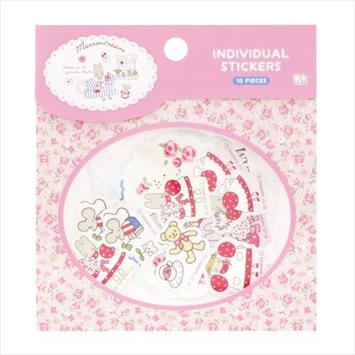 マロンクリーム ピースシール サンリオ フレークシール キャラクター