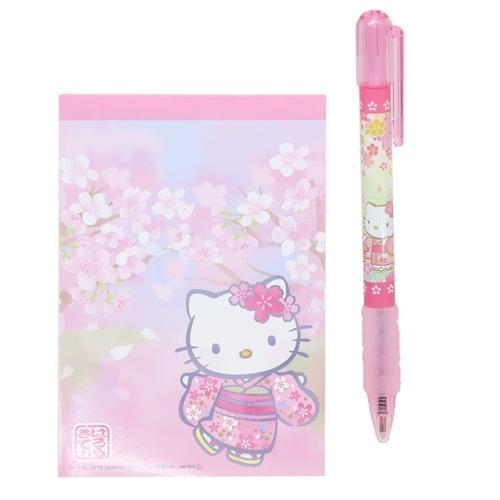 ハローキティ グッズ 文房具セット キャラクター メモ帳 ボールペン Stf キャラクターのシネマコレクション 通販 Yahoo ショッピング