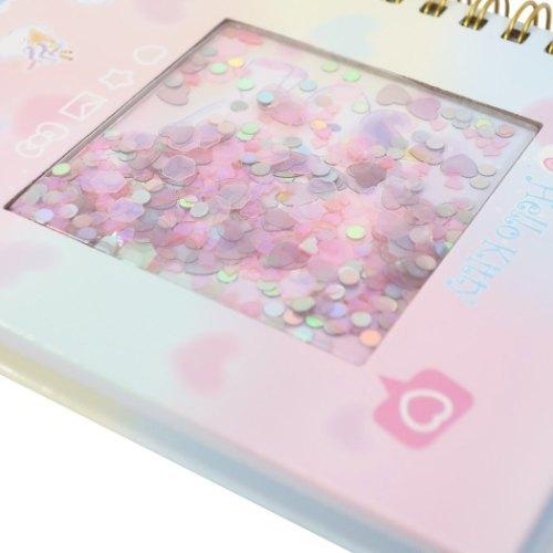 ハローキティ シャカシャカ リングノート ゆめかわ ユニコーン