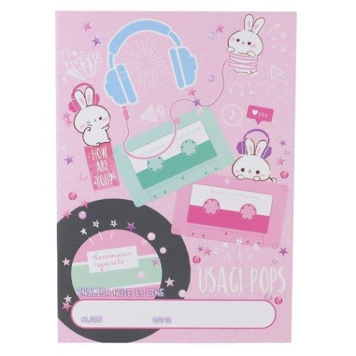 英語ノート B5 英習帳 13段 Usagi Pops 新入学新学期準備 ステッドファスト かわいい キャラクターのシネマコレクション 通販 Paypayモール