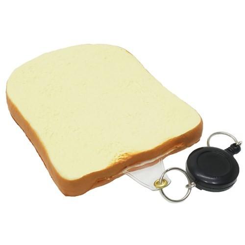 定期入れ リール式 スクイーズ おもしろパスケース 食パン Icカードケース 中学生 高校生 キャラクターのシネマコレクション 通販 Paypayモール