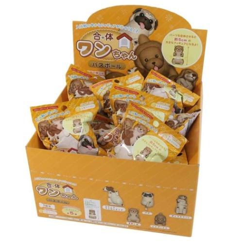 バスボール 24個入box 合体ワンちゃん 入浴剤 Boxセット レモンの香り サンタン おもしろ雑貨 キャラクターのシネマコレクション 通販 Paypayモール