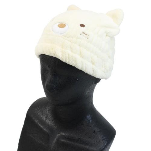 すみっコぐらし タオルキャップ ヘアドライタオル帽子 ねこ サンエックス サンタン お風呂上り 海 プール サマーレジャー用品 キャラクターのシネマコレクション 通販 Paypayモール
